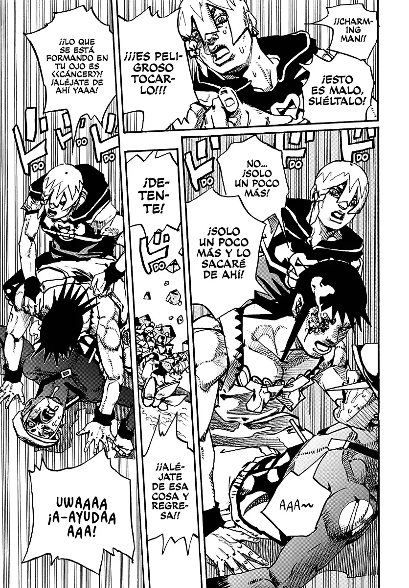 JoJo's Bizarre Adventure Parte 9: The JoJoLands Capitulo 15: Voy a por esos cincuenta mil millones de dólares, Parte 2 página 33