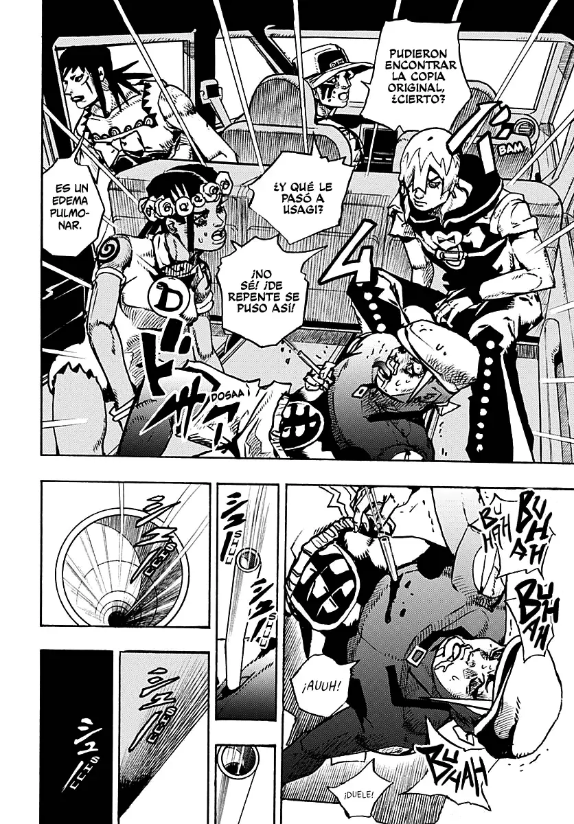 JoJo's Bizarre Adventure Parte 9: The JoJoLands Capitulo 15: Voy a por esos cincuenta mil millones de dólares, Parte 2 página 8