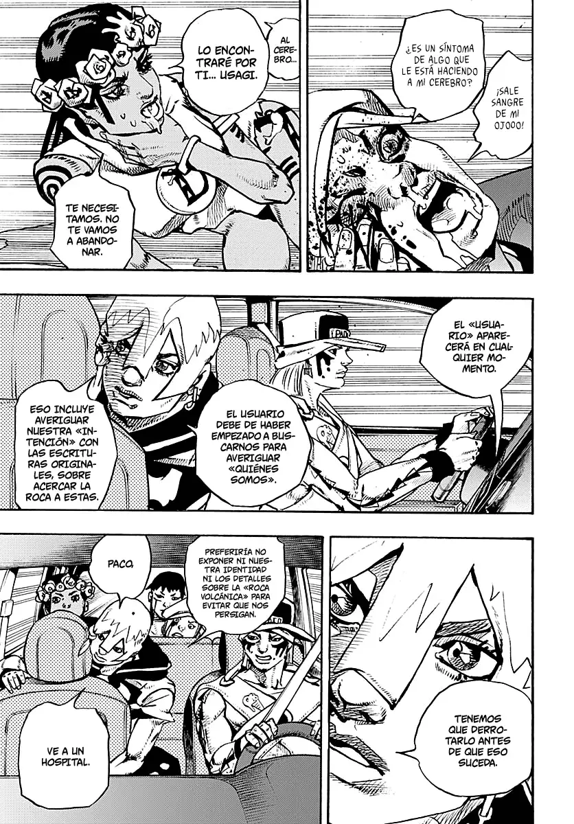 JoJo's Bizarre Adventure Parte 9: The JoJoLands Capitulo 16: Los Bags Groove de Lulu, parte 1 página 16