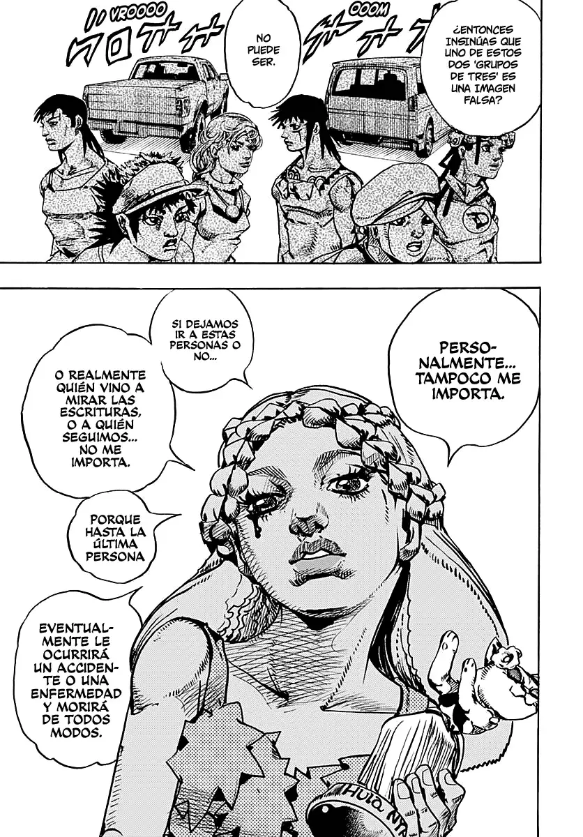 JoJo's Bizarre Adventure Parte 9: The JoJoLands Capitulo 16: Los Bags Groove de Lulu, parte 1 página 30