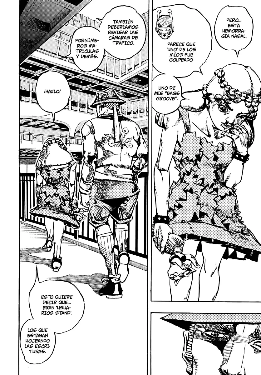 JoJo's Bizarre Adventure Parte 9: The JoJoLands Capitulo 16: Los Bags Groove de Lulu, parte 1 página 31