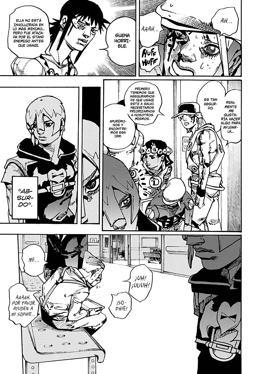 JoJo's Bizarre Adventure Parte 9: The JoJoLands Capitulo 16: Los Bags Groove de Lulu, parte 1 página 34