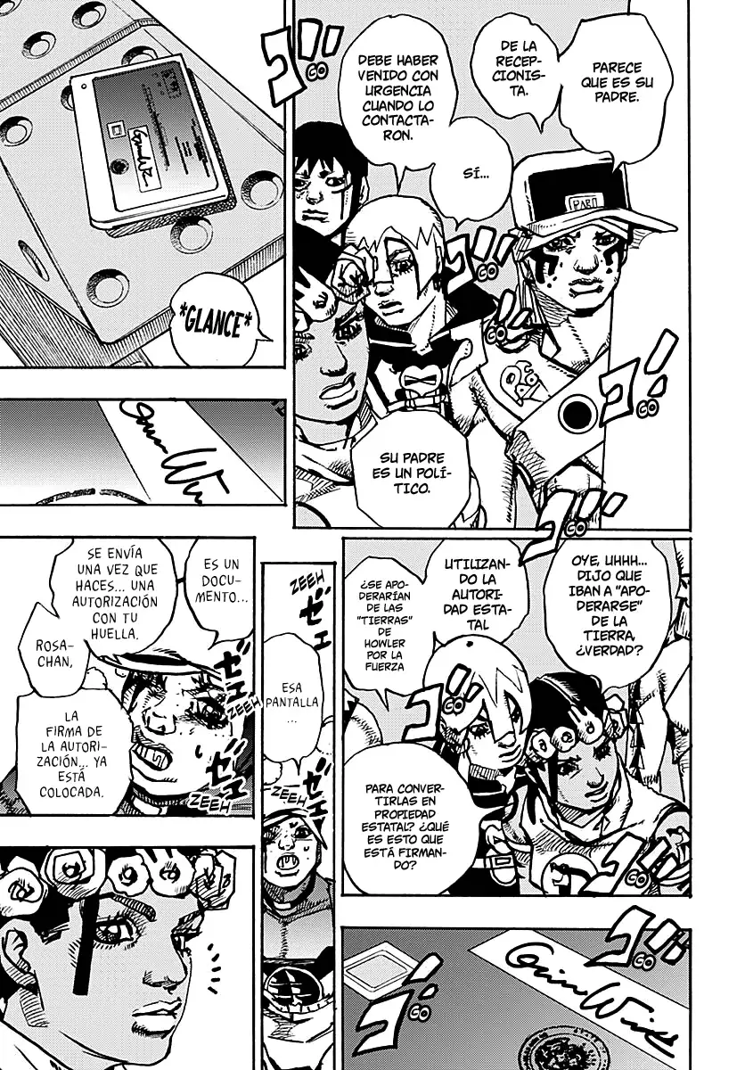 JoJo's Bizarre Adventure Parte 9: The JoJoLands Capitulo 16: Los Bags Groove de Lulu, parte 1 página 40