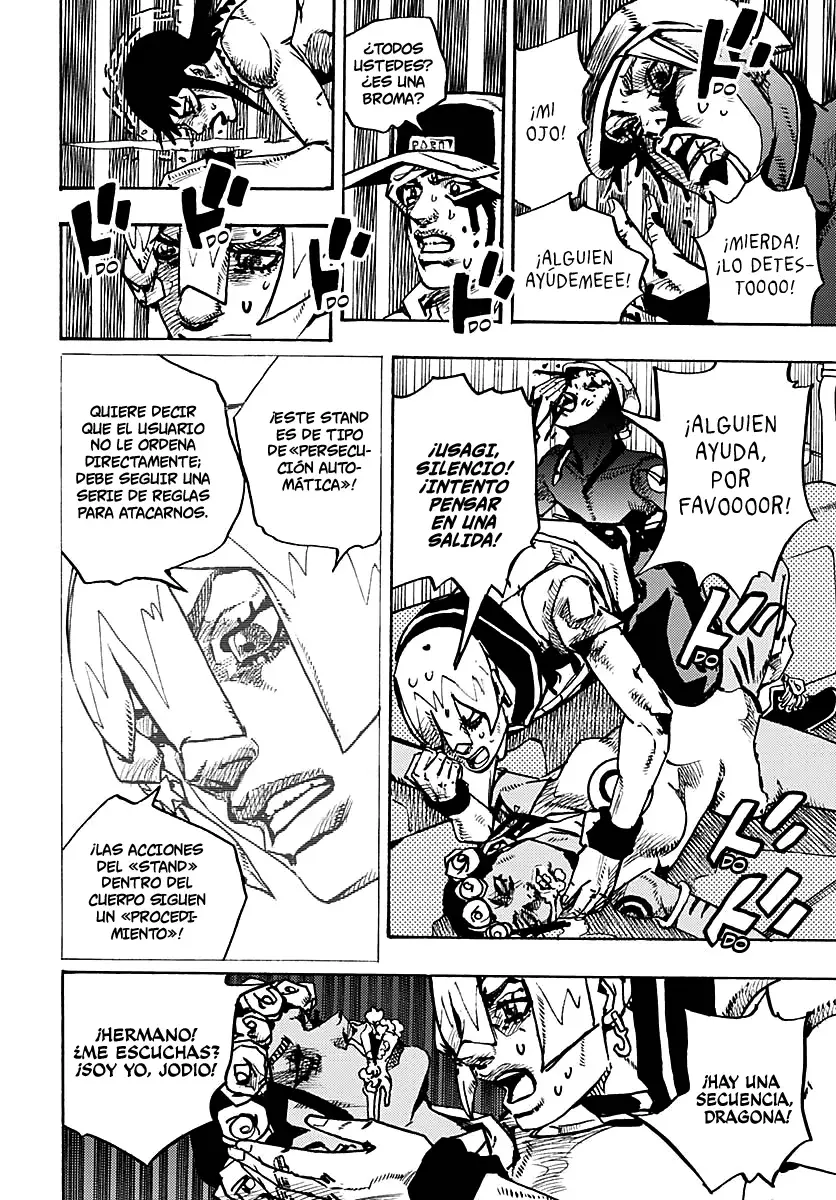 JoJo's Bizarre Adventure Parte 9: The JoJoLands Capitulo 16: Los Bags Groove de Lulu, parte 1 página 8