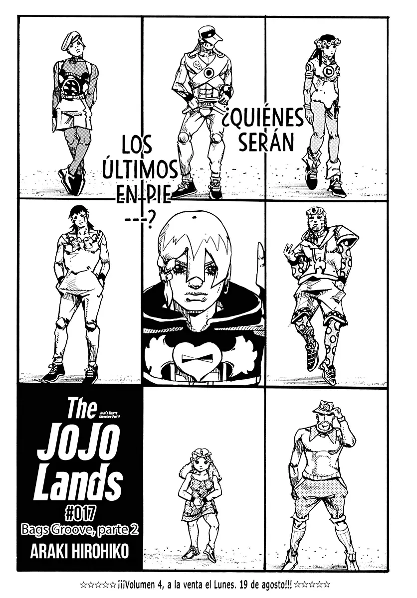 JoJo's Bizarre Adventure Parte 9: The JoJoLands Capitulo 17: Bags Groove, parte 2 página 2