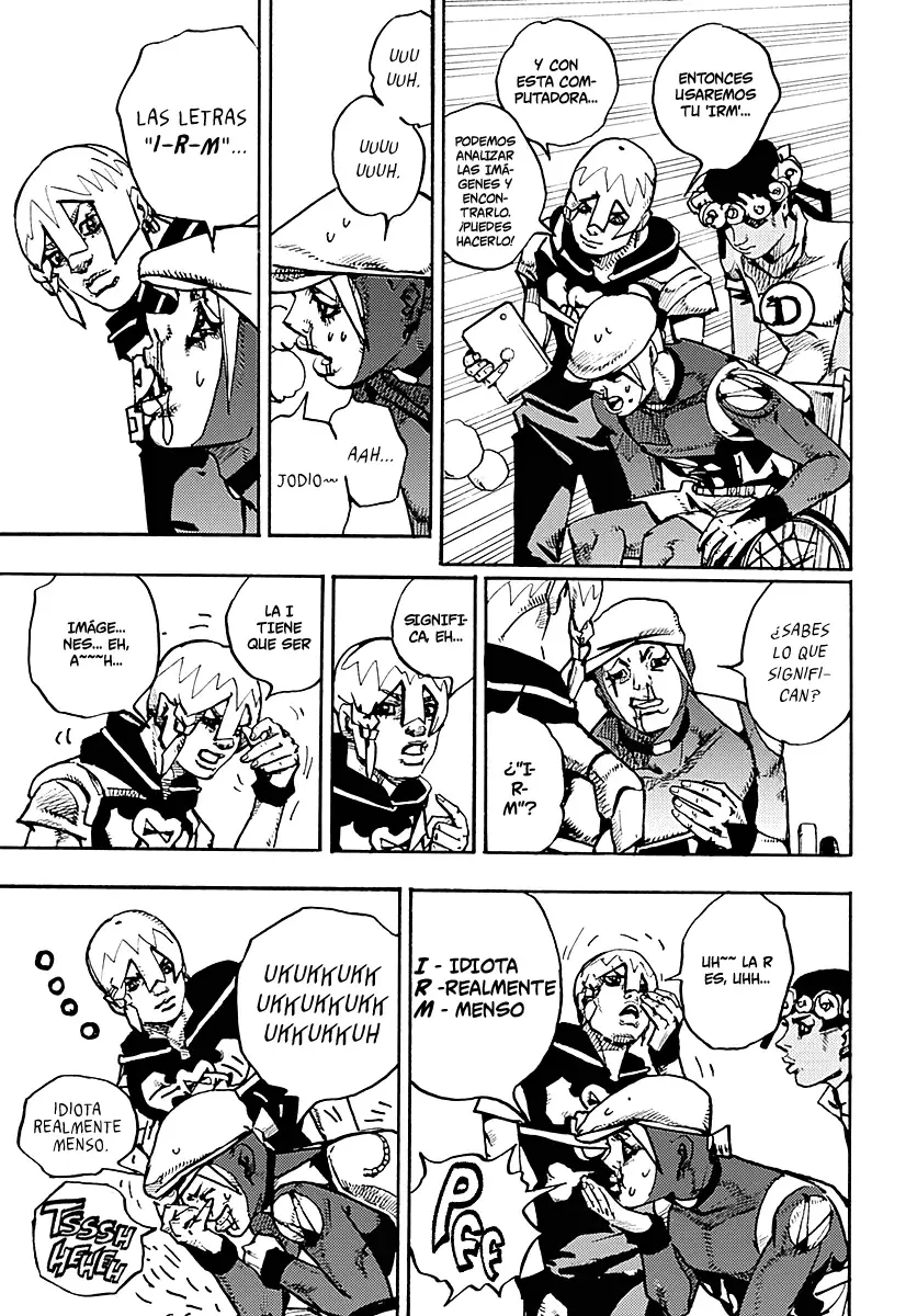 JoJo's Bizarre Adventure Parte 9: The JoJoLands Capitulo 17: Bags Groove, parte 2 página 27