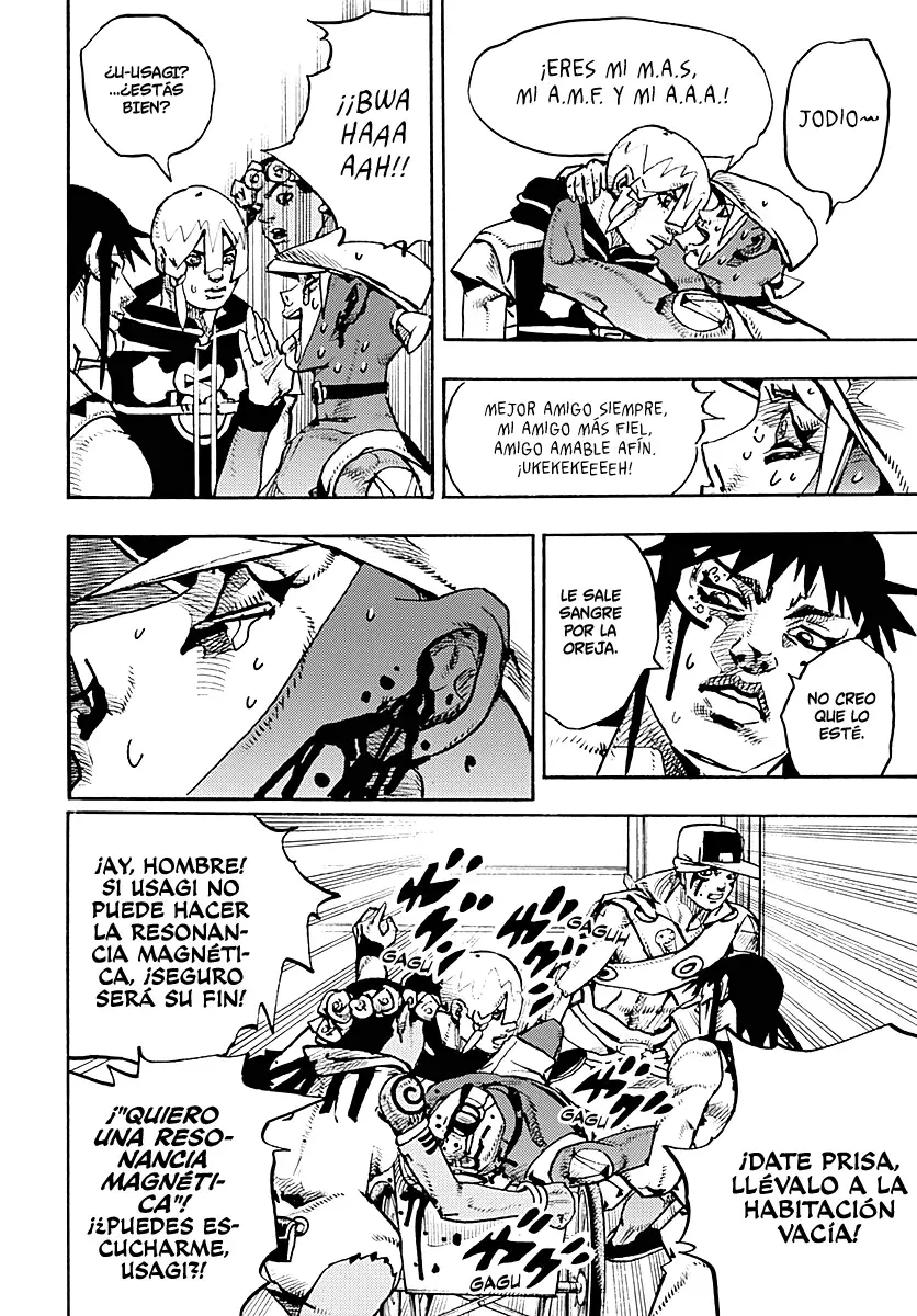 JoJo's Bizarre Adventure Parte 9: The JoJoLands Capitulo 17: Bags Groove, parte 2 página 28