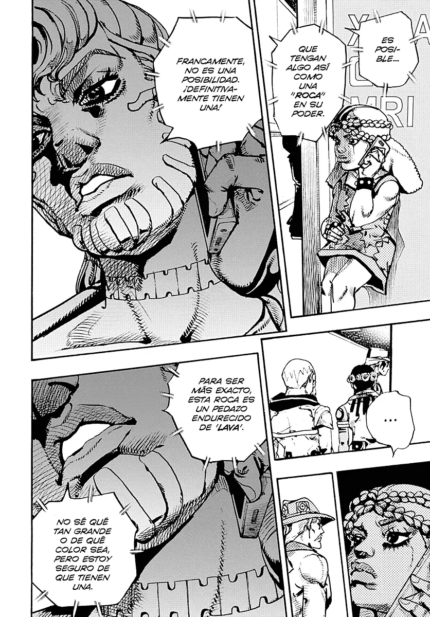 JoJo's Bizarre Adventure Parte 9: The JoJoLands Capitulo 17: Bags Groove, parte 2 página 34