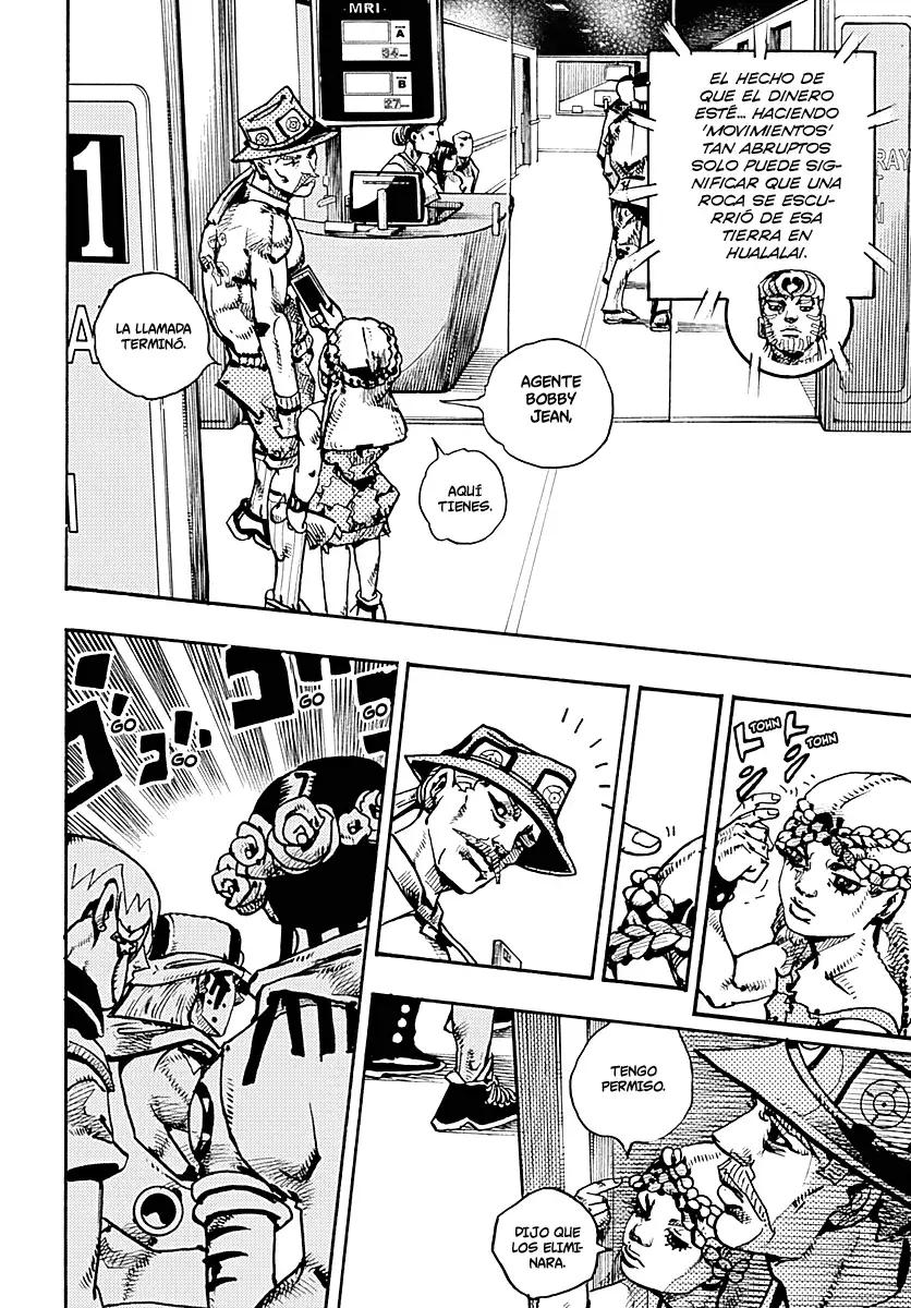 JoJo's Bizarre Adventure Parte 9: The JoJoLands Capitulo 17: Bags Groove, parte 2 página 36