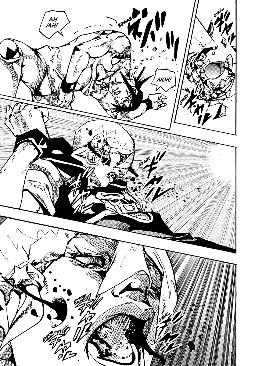 JoJo's Bizarre Adventure Parte 9: The JoJoLands Capitulo 18: El Bags' Groove de la chica, Parte 3 página 11