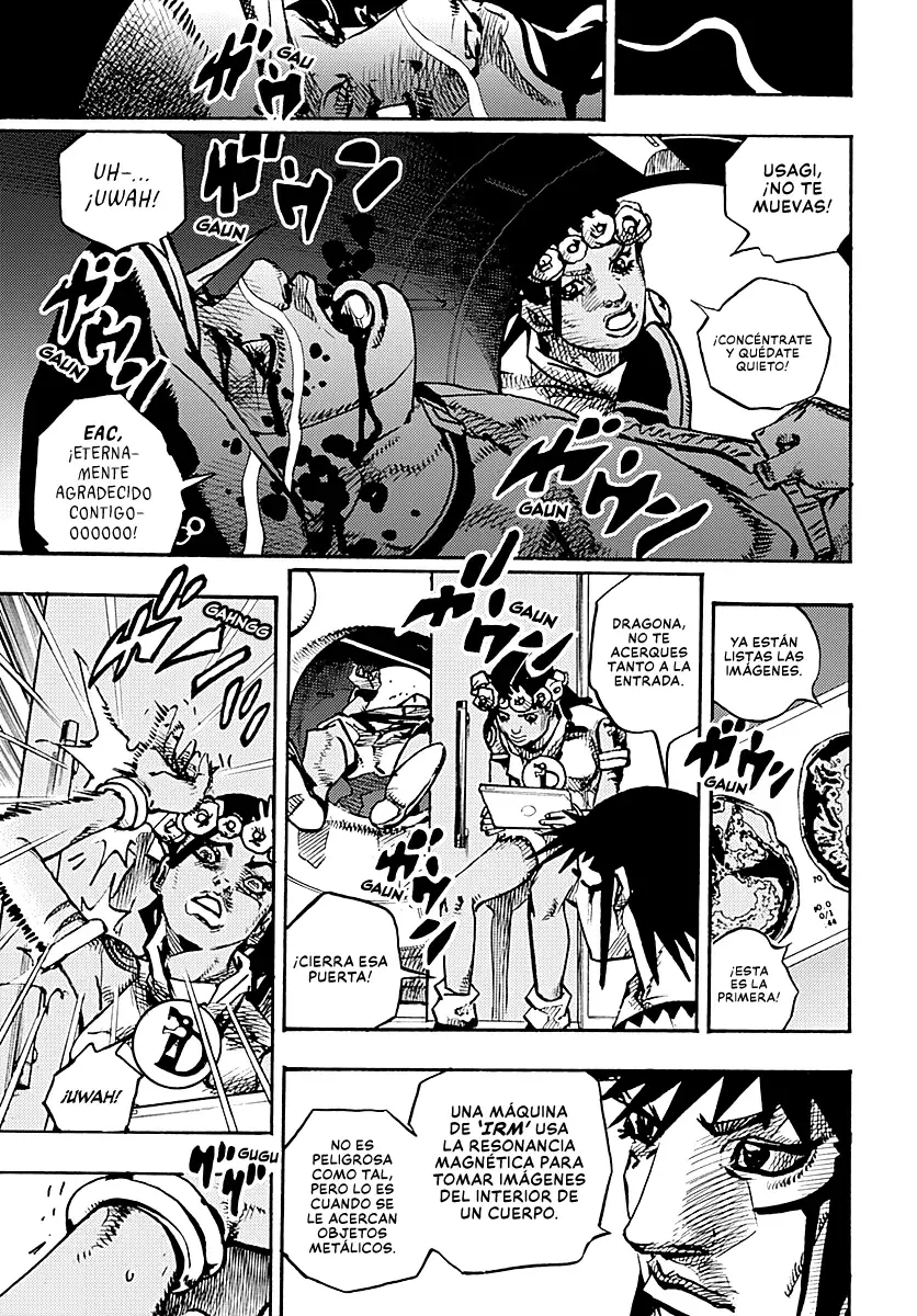 JoJo's Bizarre Adventure Parte 9: The JoJoLands Capitulo 18: El Bags' Groove de la chica, Parte 3 página 19