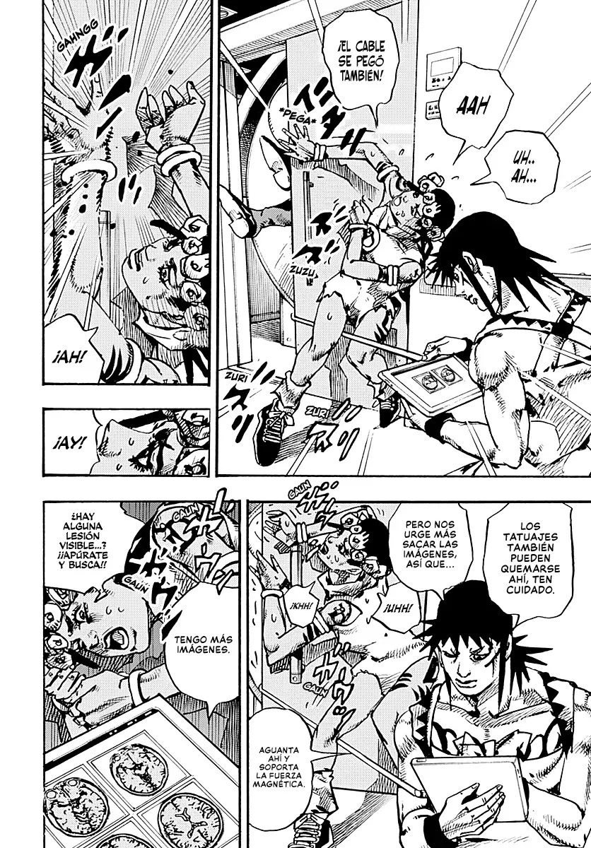JoJo's Bizarre Adventure Parte 9: The JoJoLands Capitulo 18: El Bags' Groove de la chica, Parte 3 página 20