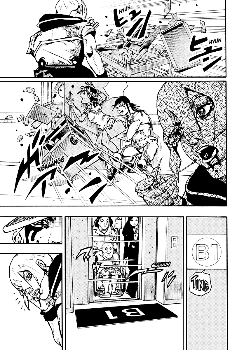 JoJo's Bizarre Adventure Parte 9: The JoJoLands Capitulo 18: El Bags' Groove de la chica, Parte 3 página 21