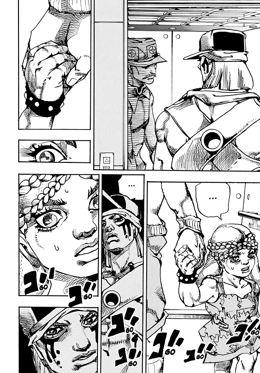 JoJo's Bizarre Adventure Parte 9: The JoJoLands Capitulo 18: El Bags' Groove de la chica, Parte 3 página 24