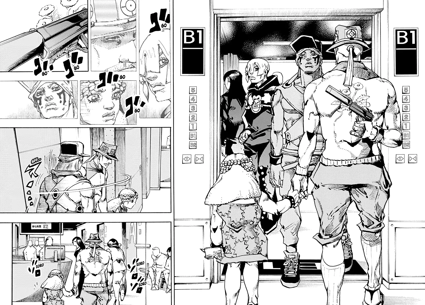 JoJo's Bizarre Adventure Parte 9: The JoJoLands Capitulo 18: El Bags' Groove de la chica, Parte 3 página 26