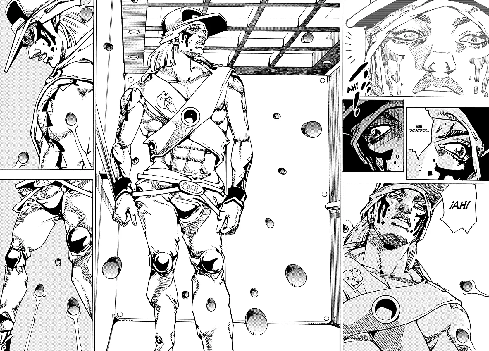 JoJo's Bizarre Adventure Parte 9: The JoJoLands Capitulo 18: El Bags' Groove de la chica, Parte 3 página 28