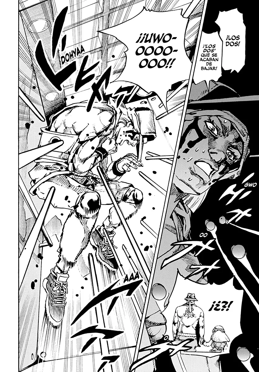 JoJo's Bizarre Adventure Parte 9: The JoJoLands Capitulo 18: El Bags' Groove de la chica, Parte 3 página 29