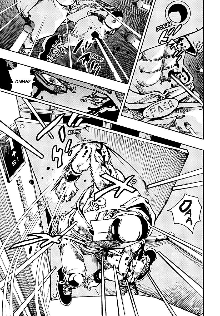 JoJo's Bizarre Adventure Parte 9: The JoJoLands Capitulo 18: El Bags' Groove de la chica, Parte 3 página 30