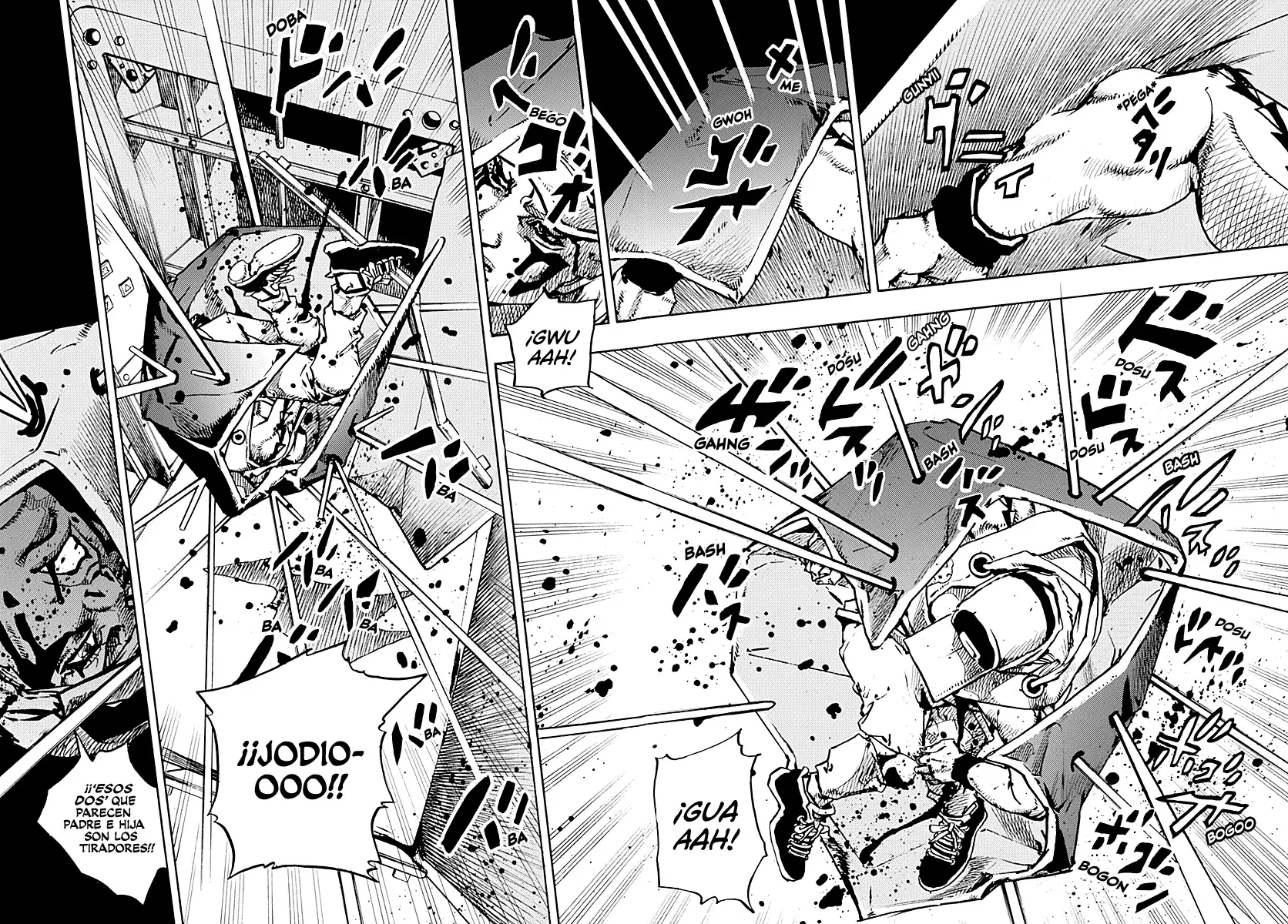 JoJo's Bizarre Adventure Parte 9: The JoJoLands Capitulo 18: El Bags' Groove de la chica, Parte 3 página 31