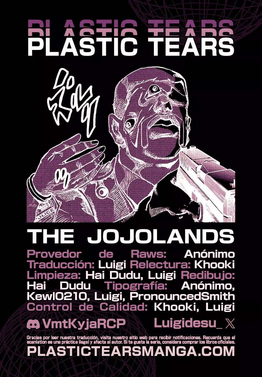 JoJo's Bizarre Adventure Parte 9: The JoJoLands Capitulo 18: El Bags' Groove de la chica, Parte 3 página 36