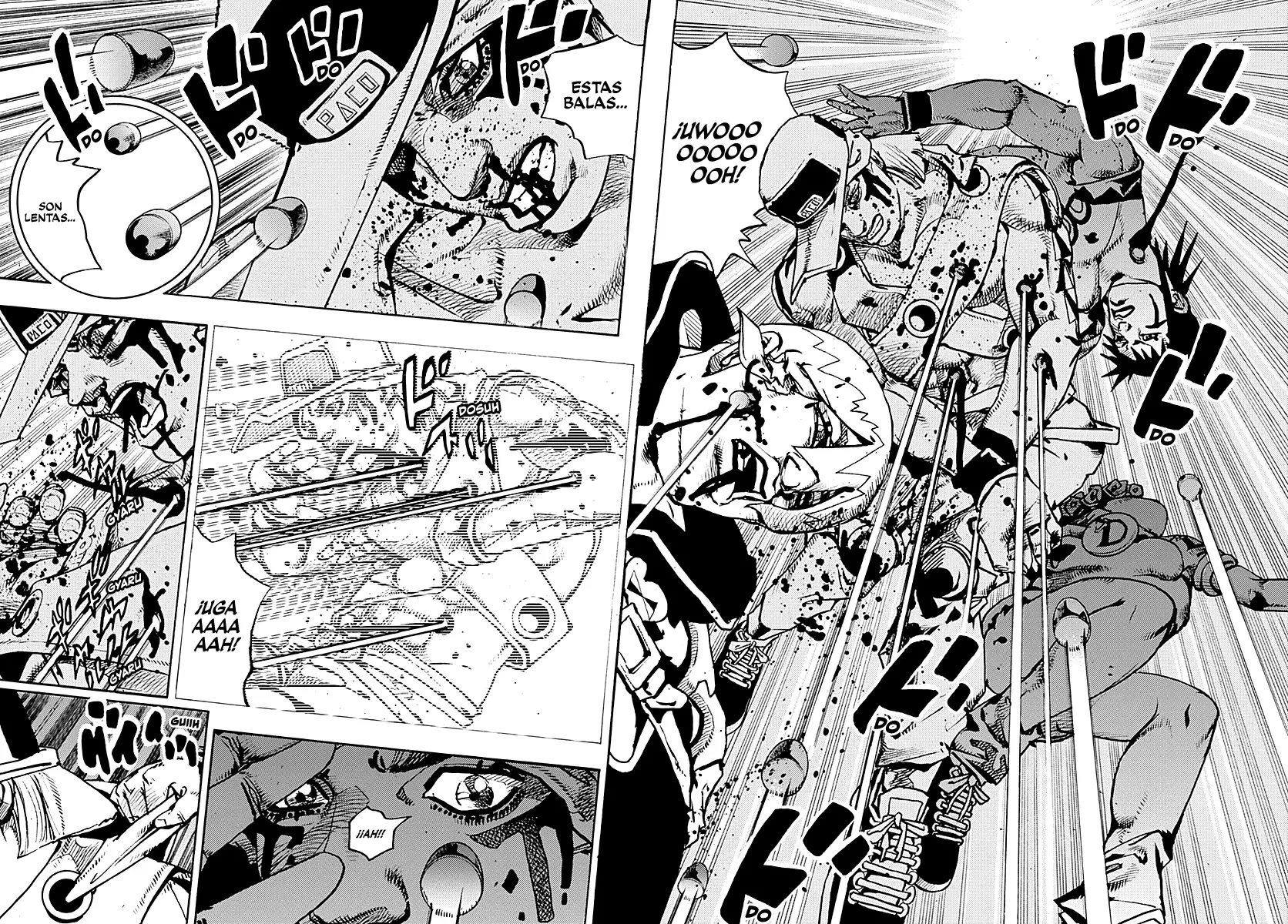 JoJo's Bizarre Adventure Parte 9: The JoJoLands Capitulo 18: El Bags' Groove de la chica, Parte 3 página 8