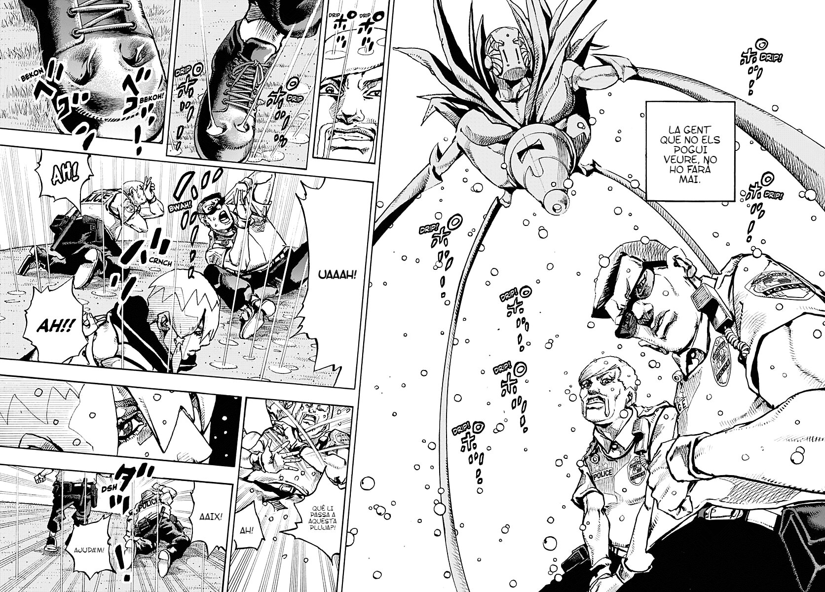 JoJo's Bizarre Adventure Parte 9: The JoJoLands Capitulo 2: South King Street (Calle South King) página 19
