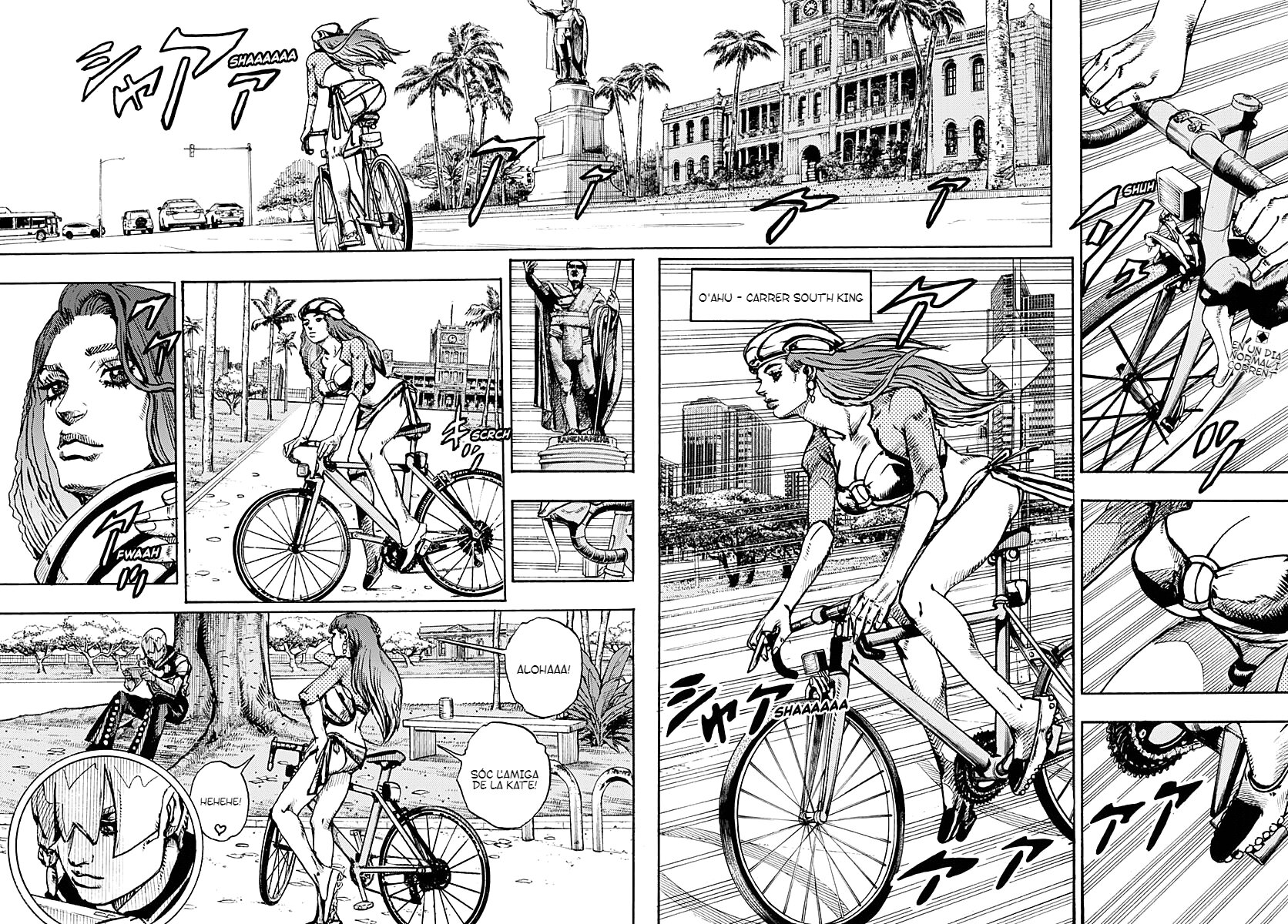 JoJo's Bizarre Adventure Parte 9: The JoJoLands Capitulo 2: South King Street (Calle South King) página 2