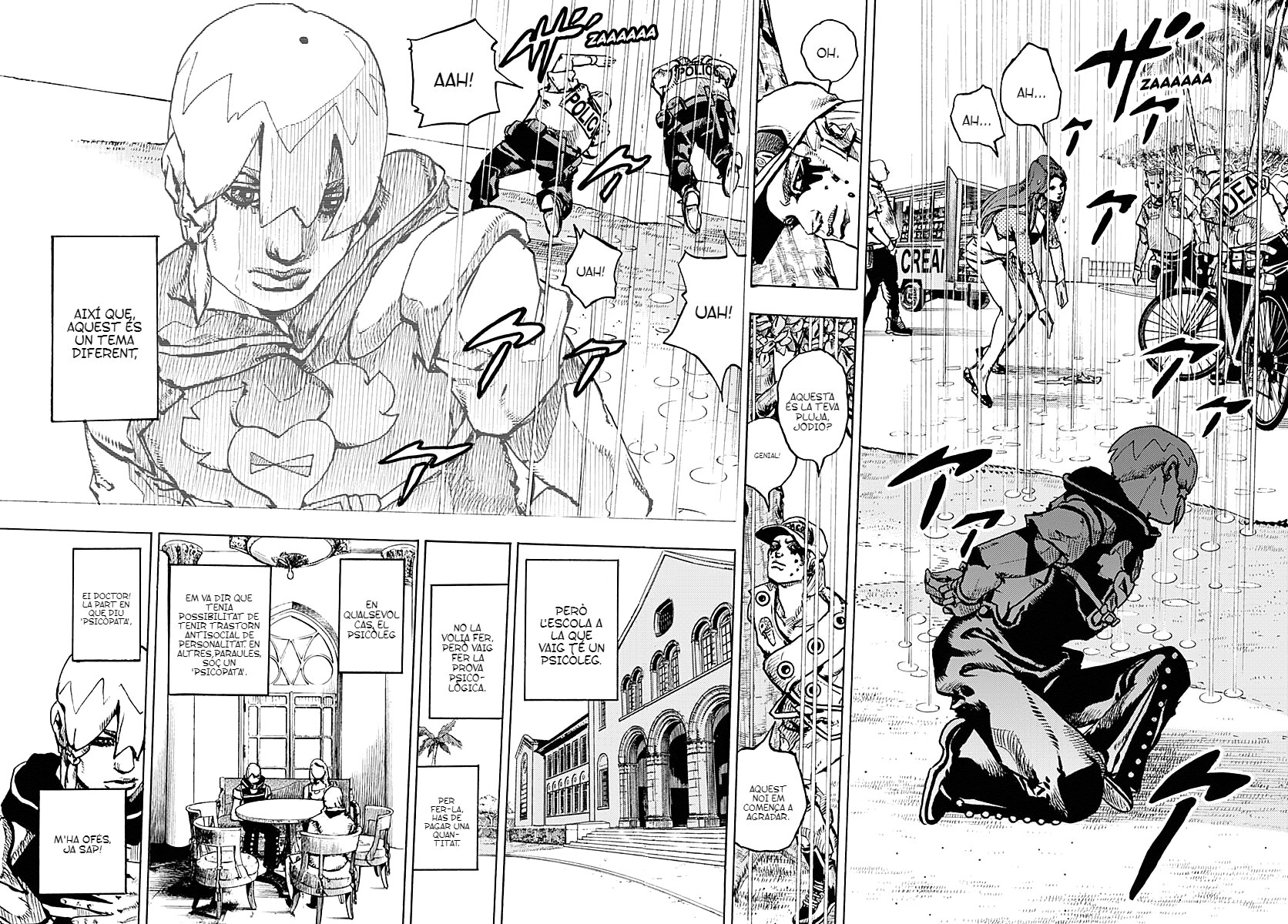 JoJo's Bizarre Adventure Parte 9: The JoJoLands Capitulo 2: South King Street (Calle South King) página 20
