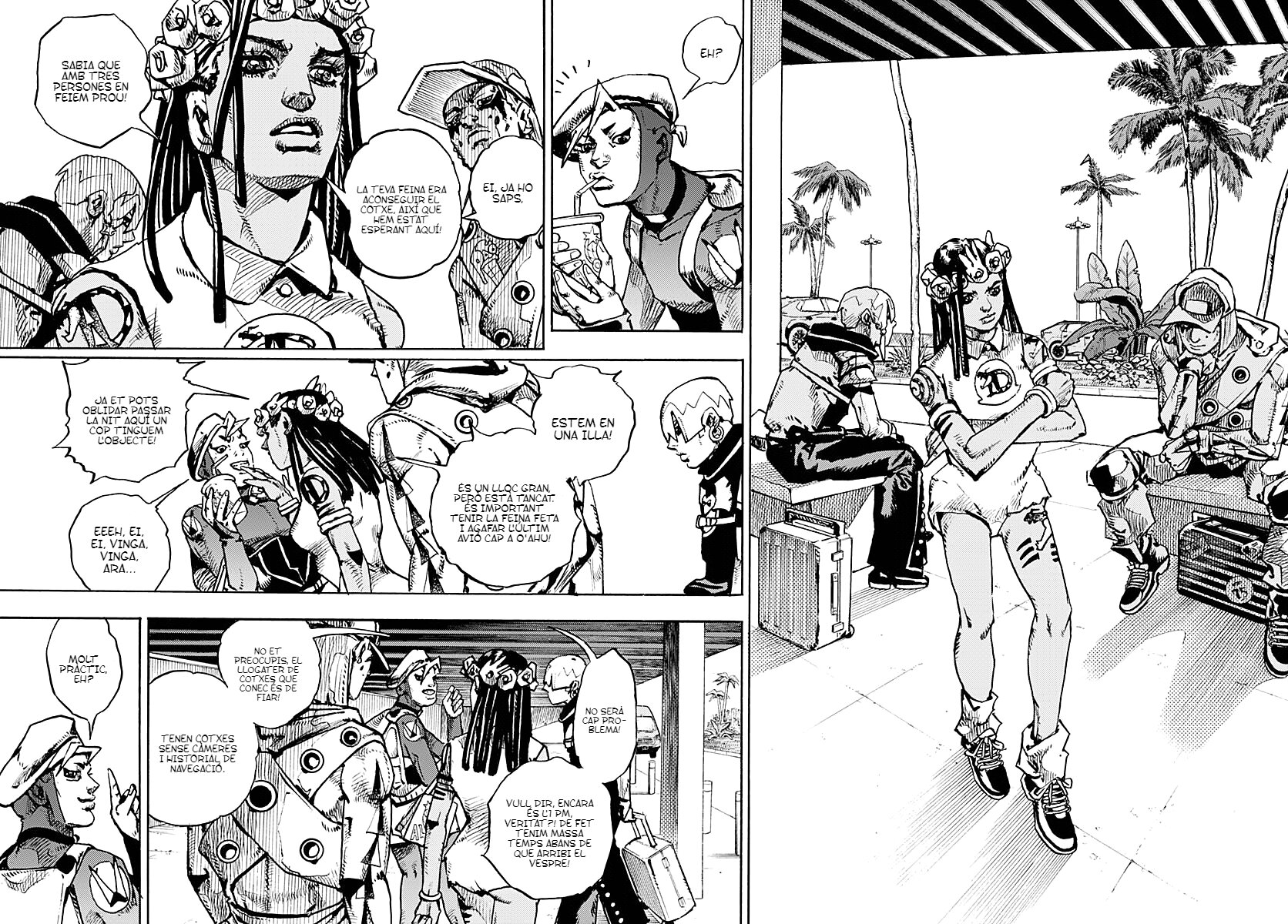 JoJo's Bizarre Adventure Parte 9: The JoJoLands Capitulo 2: South King Street (Calle South King) página 23