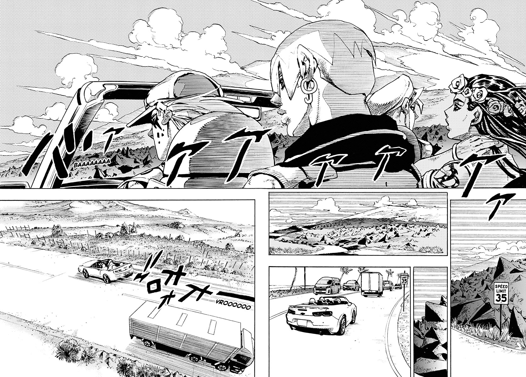 JoJo's Bizarre Adventure Parte 9: The JoJoLands Capitulo 2: South King Street (Calle South King) página 26