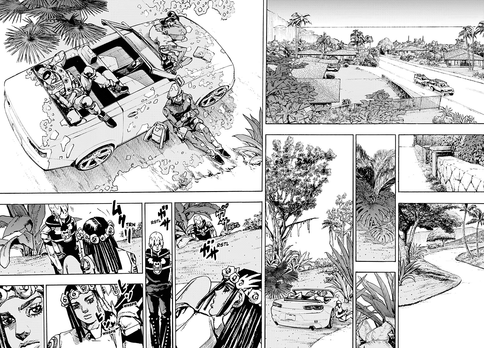 JoJo's Bizarre Adventure Parte 9: The JoJoLands Capitulo 2: South King Street (Calle South King) página 27