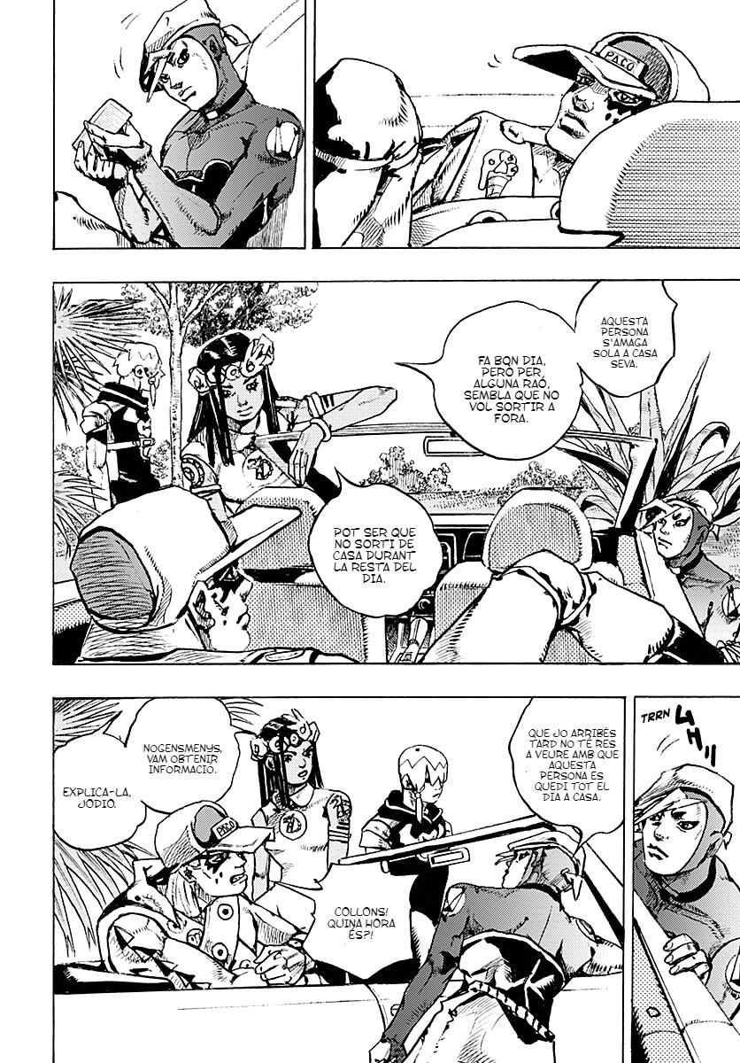 JoJo's Bizarre Adventure Parte 9: The JoJoLands Capitulo 2: South King Street (Calle South King) página 28