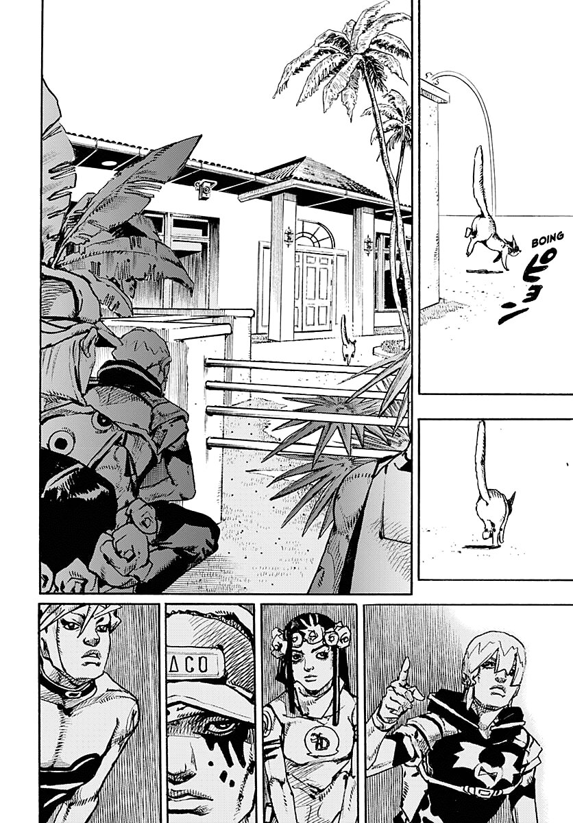 JoJo's Bizarre Adventure Parte 9: The JoJoLands Capitulo 2: South King Street (Calle South King) página 32