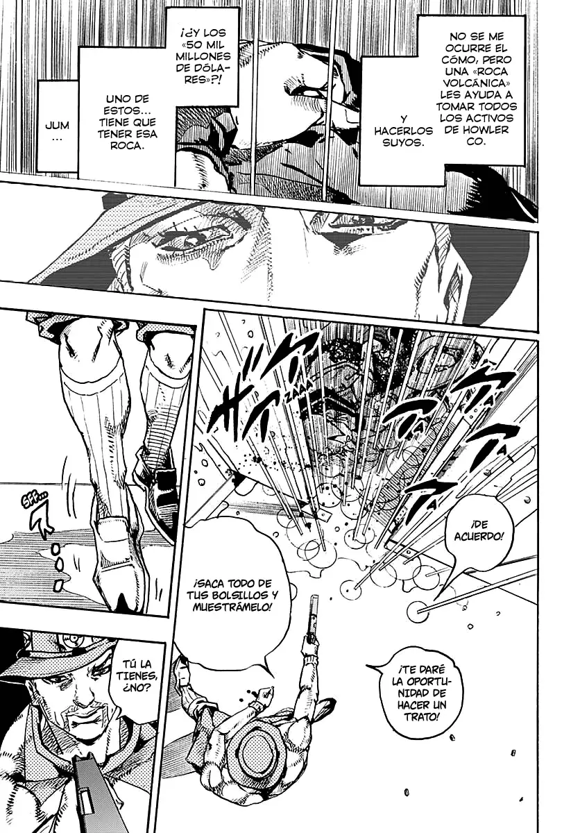 JoJo's Bizarre Adventure Parte 9: The JoJoLands Capitulo 20: Glory Days, Parte 2. página 16