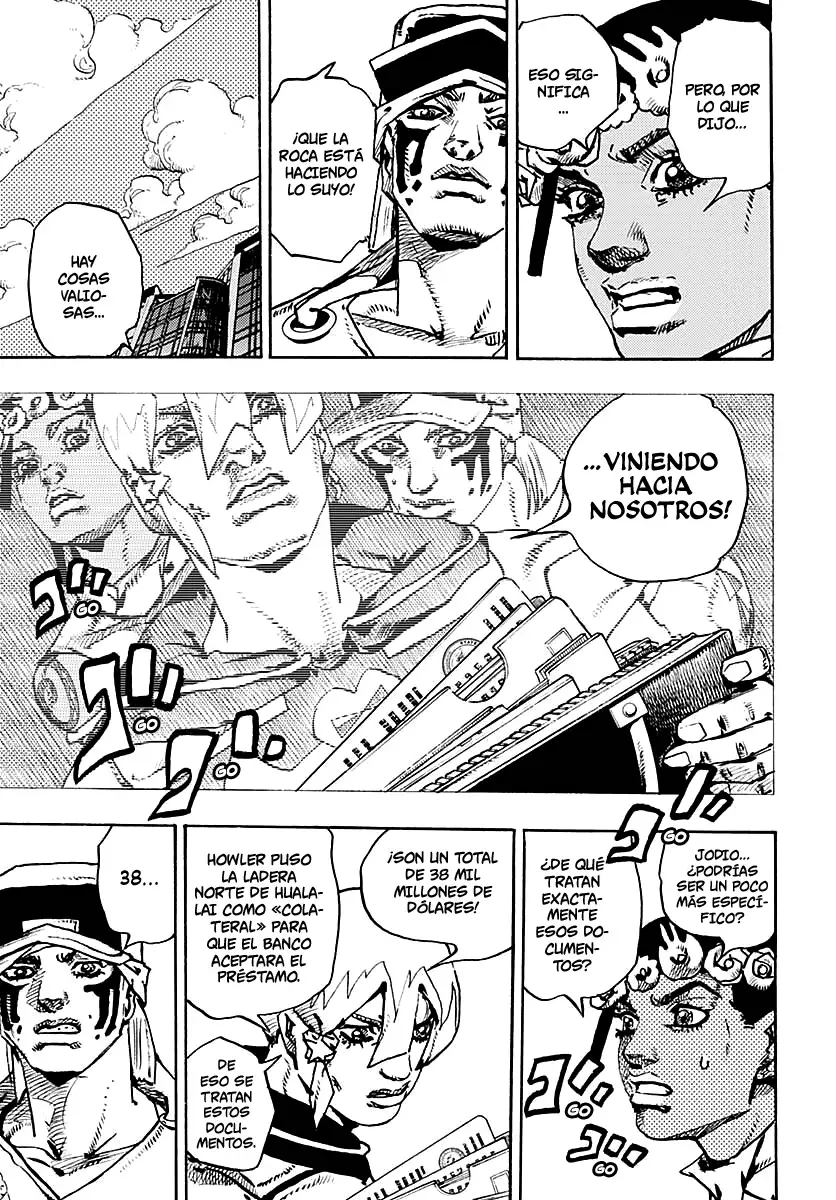 JoJo's Bizarre Adventure Parte 9: The JoJoLands Capitulo 20: Glory Days, Parte 2. página 35