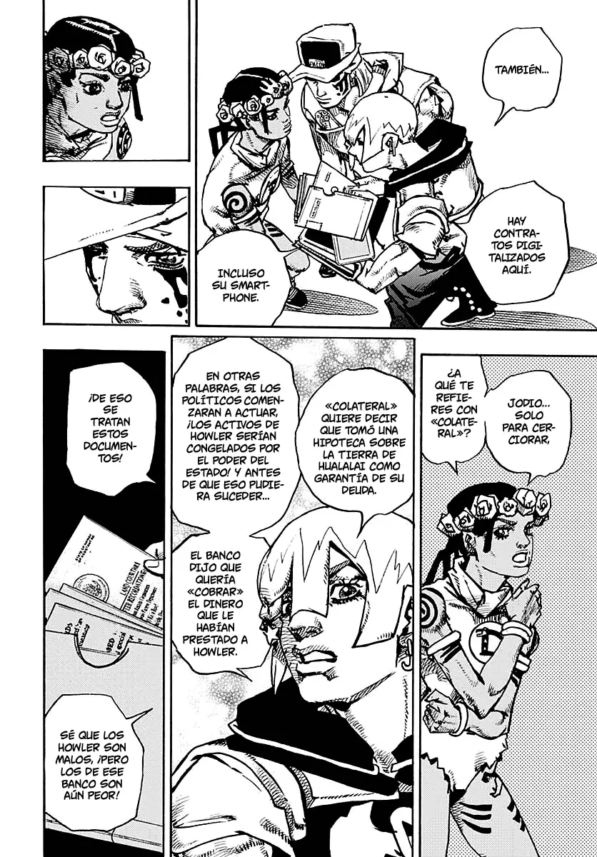 JoJo's Bizarre Adventure Parte 9: The JoJoLands Capitulo 20: Glory Days, Parte 2. página 36