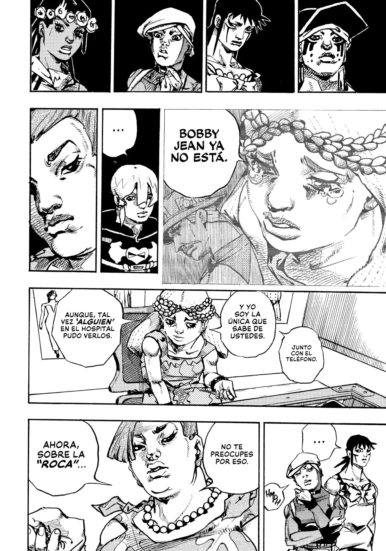 JoJo's Bizarre Adventure Parte 9: The JoJoLands Capitulo 21: Sospechas Criminales de HOWLER página 15