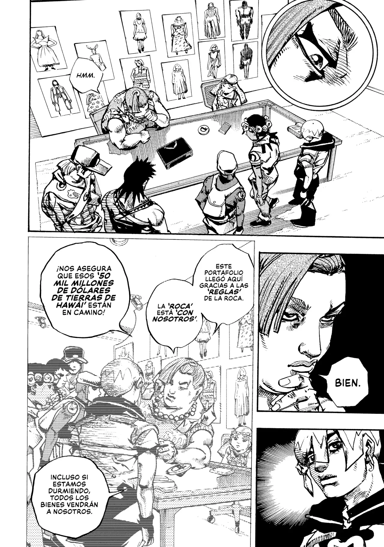 JoJo's Bizarre Adventure Parte 9: The JoJoLands Capitulo 21: Sospechas Criminales de HOWLER página 17