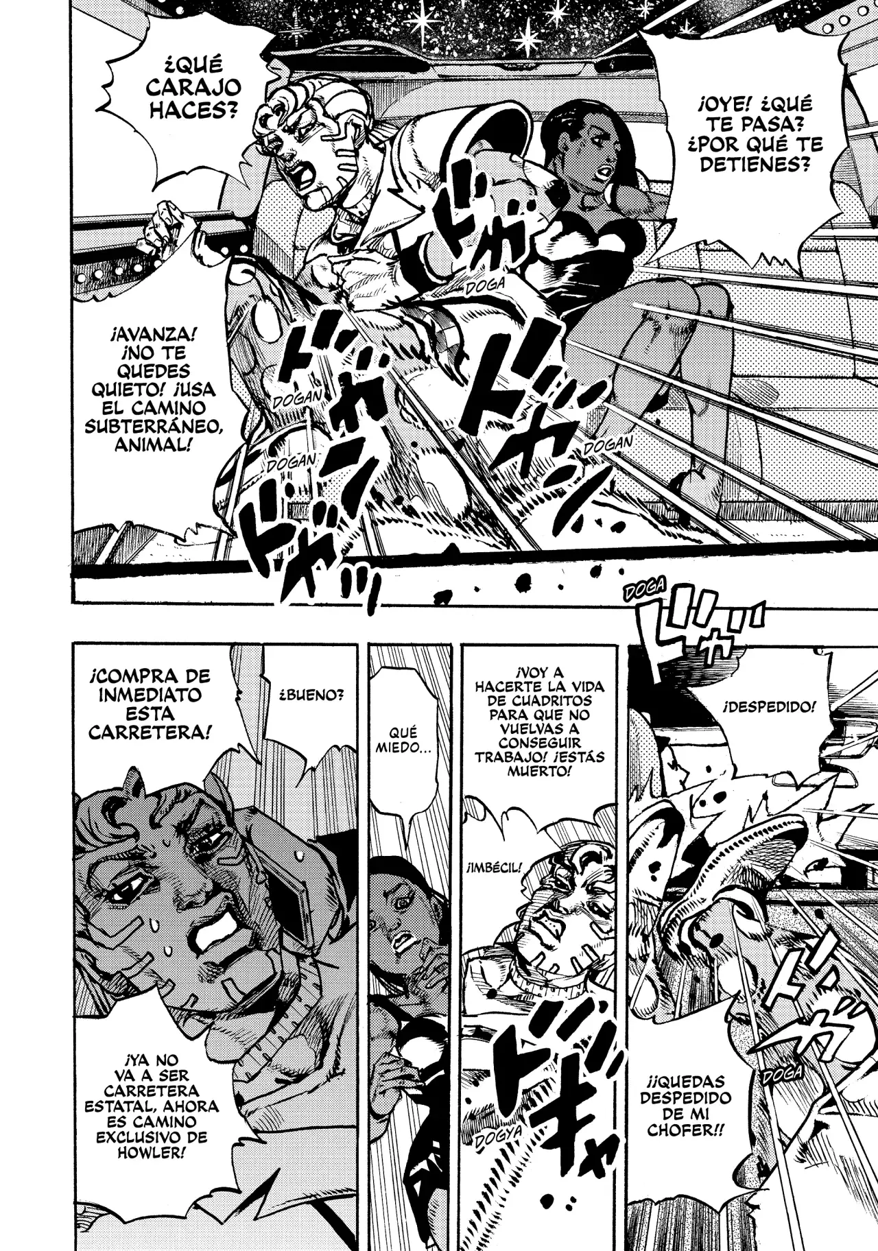 JoJo's Bizarre Adventure Parte 9: The JoJoLands Capitulo 21: Sospechas Criminales de HOWLER página 22
