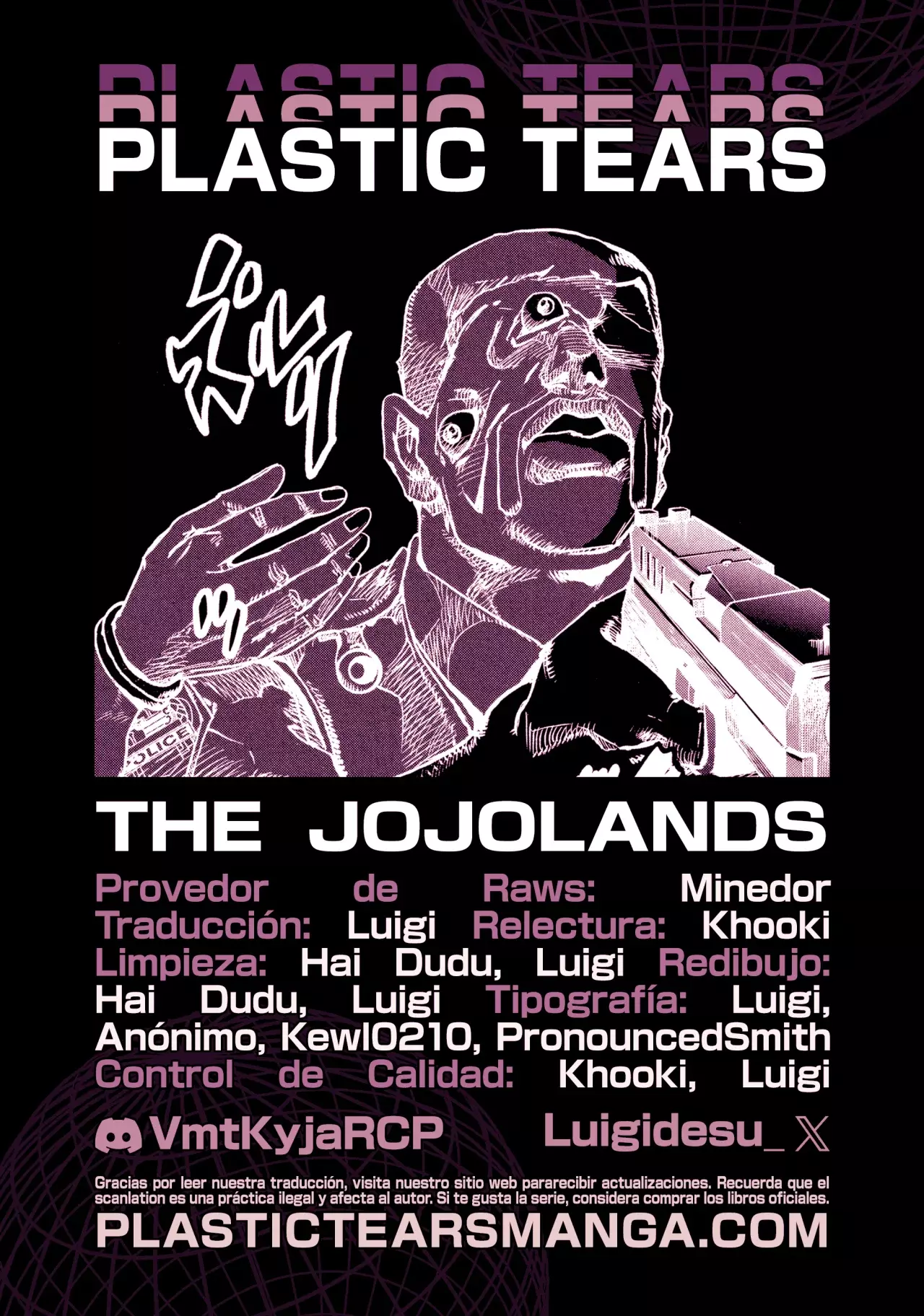 JoJo's Bizarre Adventure Parte 9: The JoJoLands Capitulo 21: Sospechas Criminales de HOWLER página 39