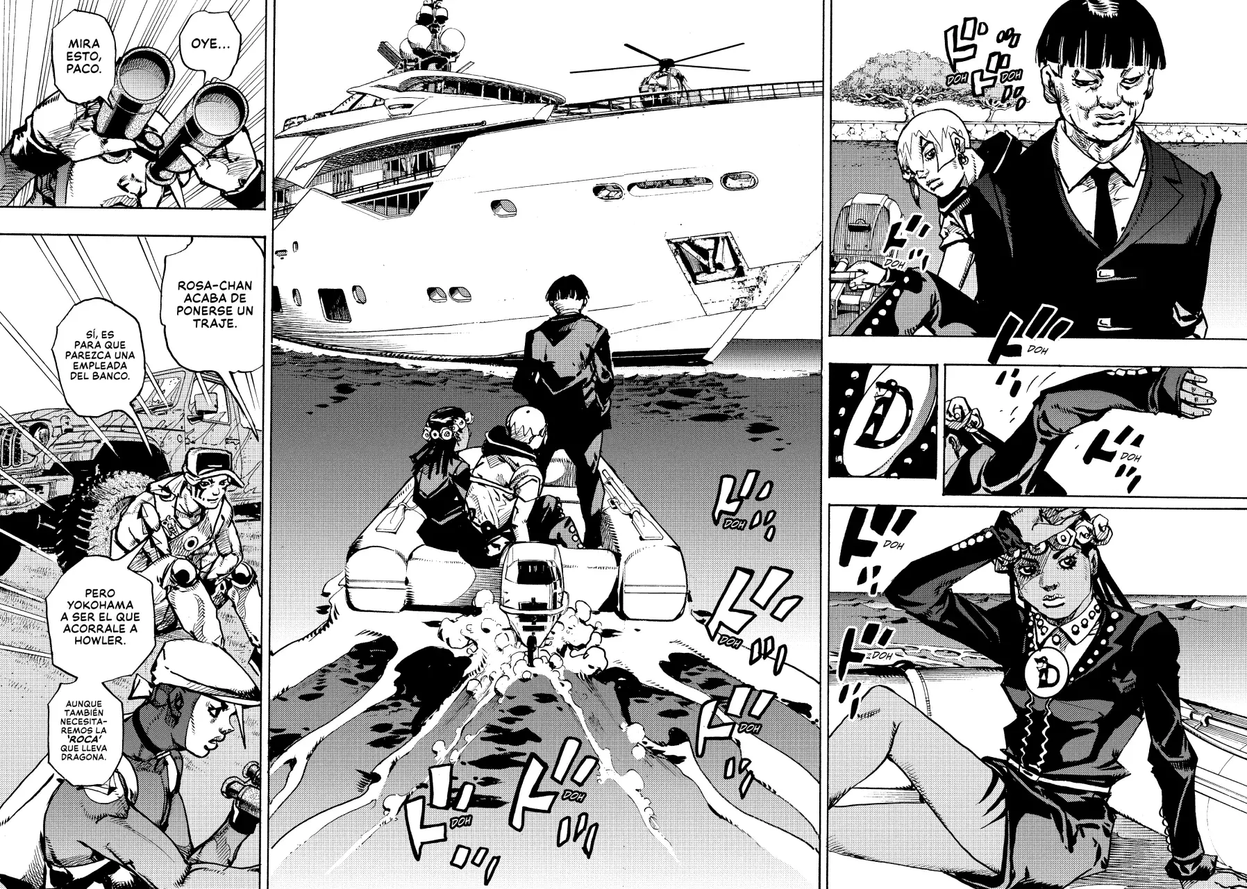 JoJo's Bizarre Adventure Parte 9: The JoJoLands Capitulo 22: Cobrando la deuda de Dolphin Bank: Parte 1 página 13
