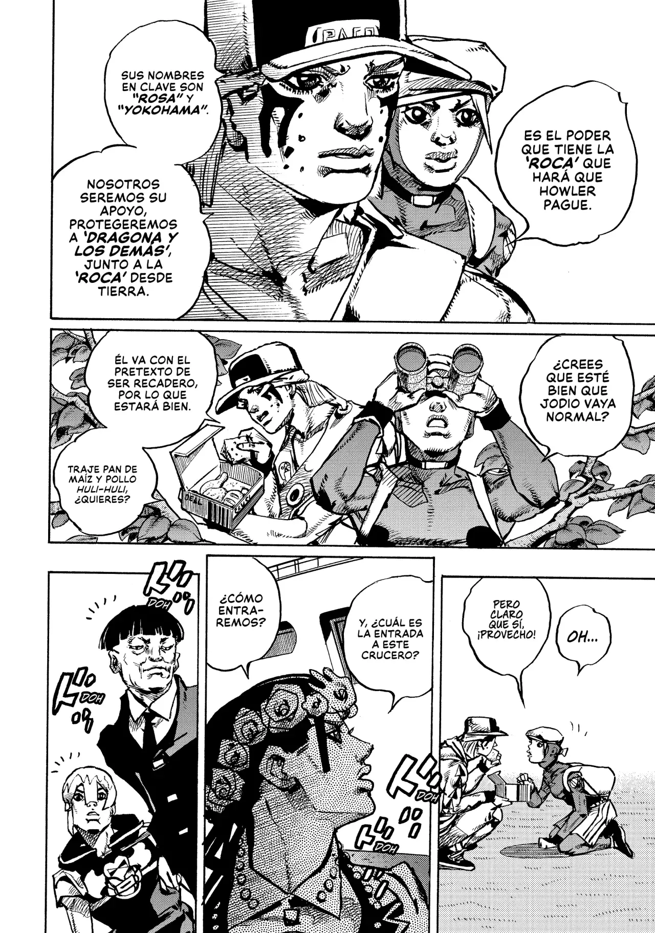 JoJo's Bizarre Adventure Parte 9: The JoJoLands Capitulo 22: Cobrando la deuda de Dolphin Bank: Parte 1 página 14