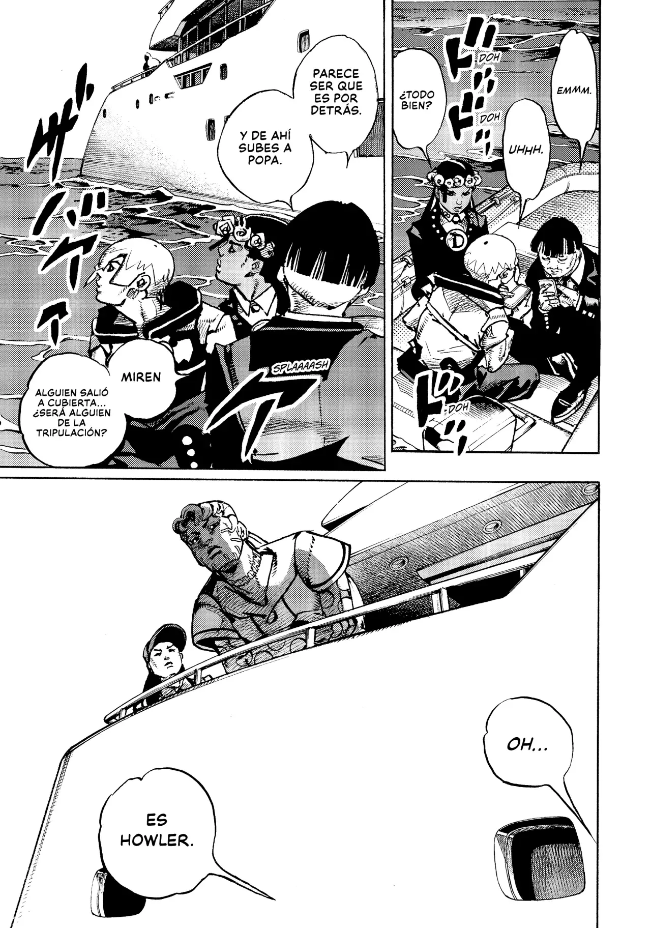 JoJo's Bizarre Adventure Parte 9: The JoJoLands Capitulo 22: Cobrando la deuda de Dolphin Bank: Parte 1 página 15