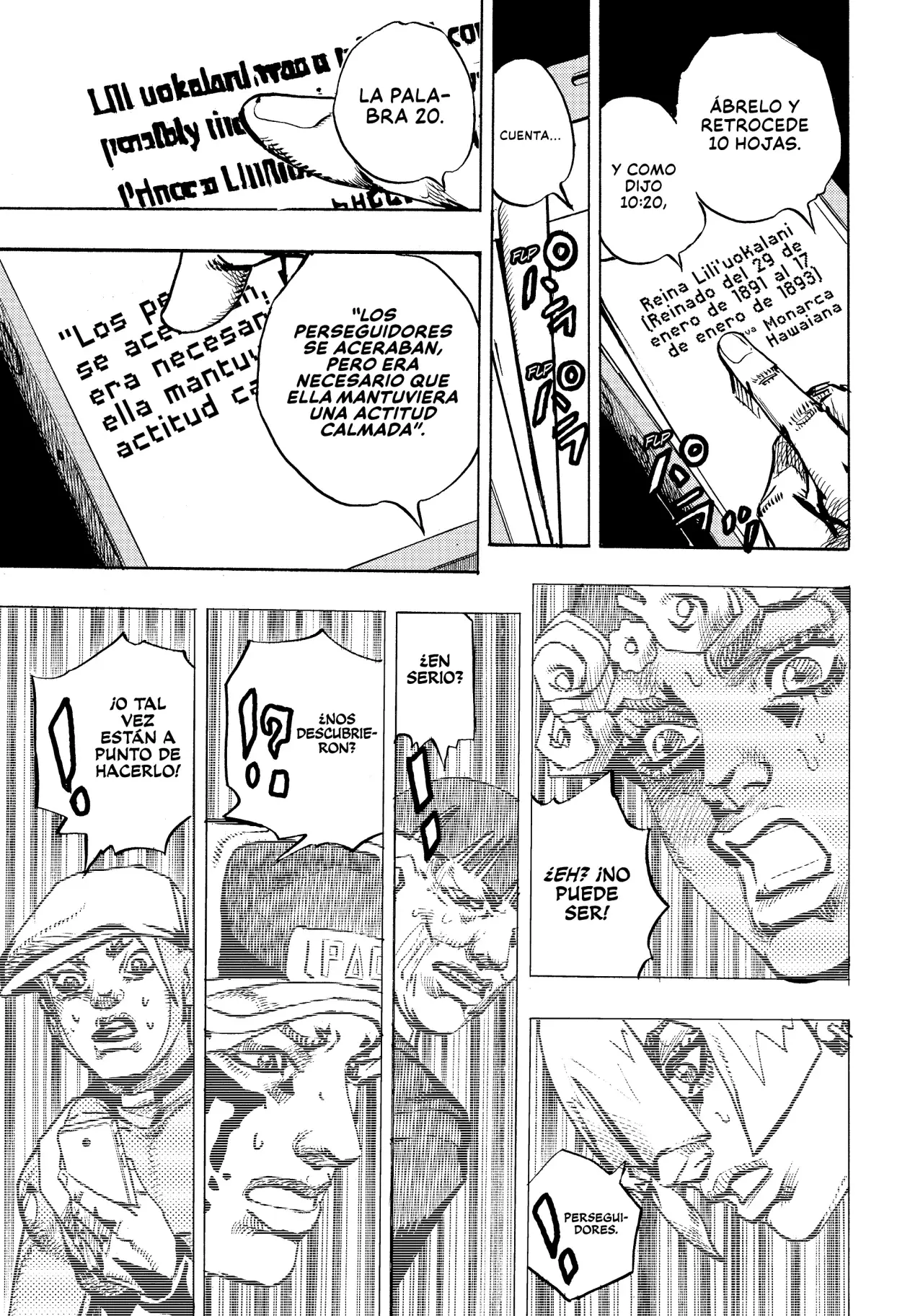 JoJo's Bizarre Adventure Parte 9: The JoJoLands Capitulo 22: Cobrando la deuda de Dolphin Bank: Parte 1 página 18