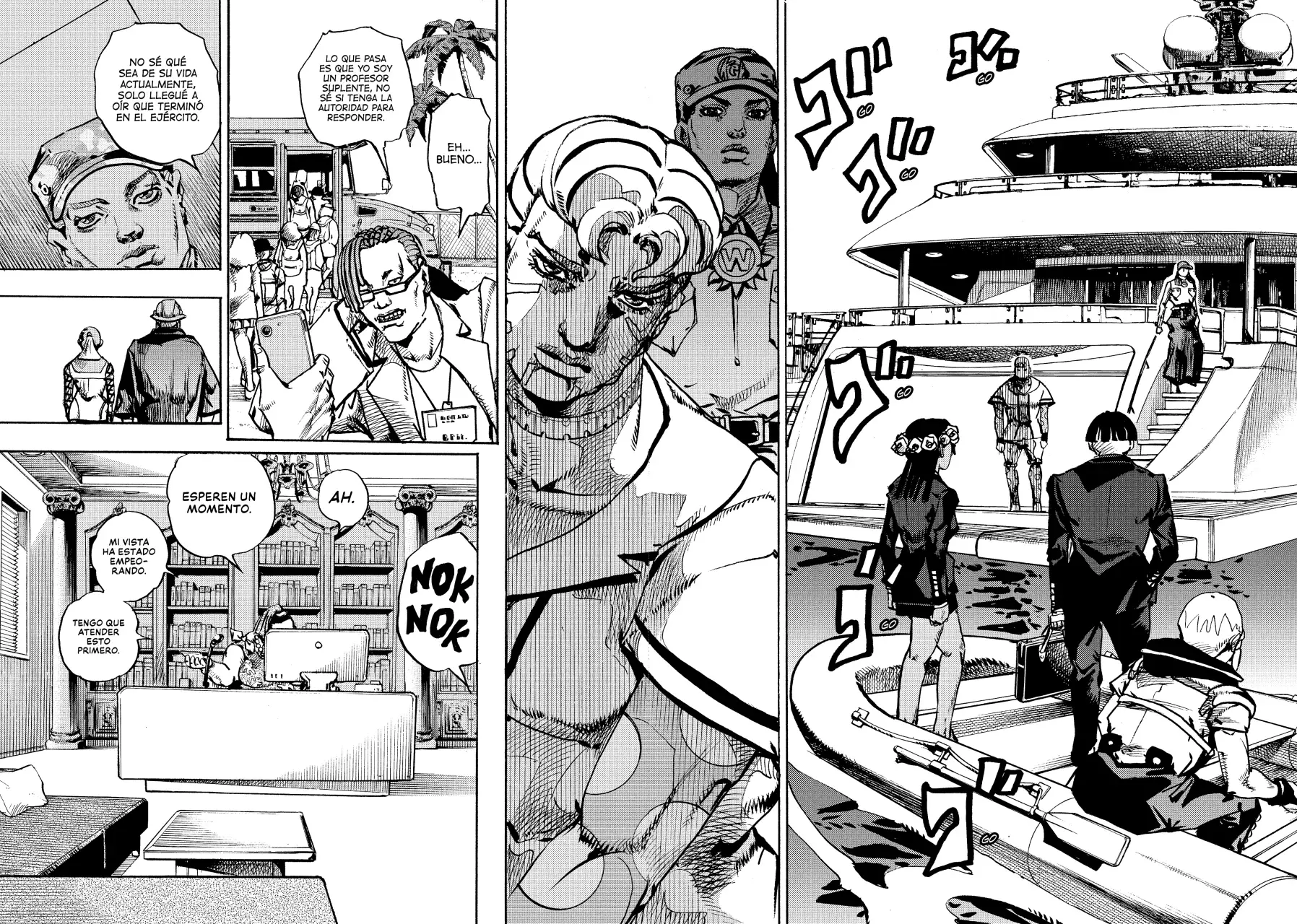 JoJo's Bizarre Adventure Parte 9: The JoJoLands Capitulo 22: Cobrando la deuda de Dolphin Bank: Parte 1 página 19