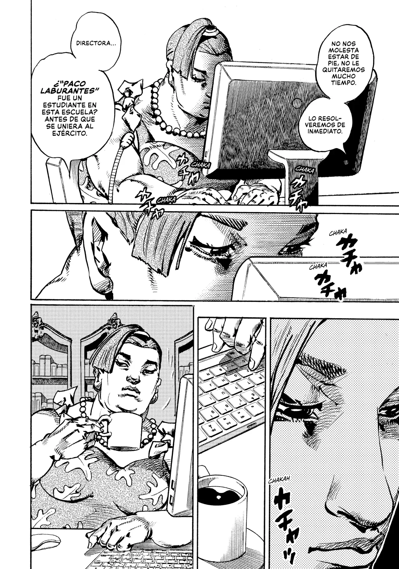 JoJo's Bizarre Adventure Parte 9: The JoJoLands Capitulo 22: Cobrando la deuda de Dolphin Bank: Parte 1 página 20