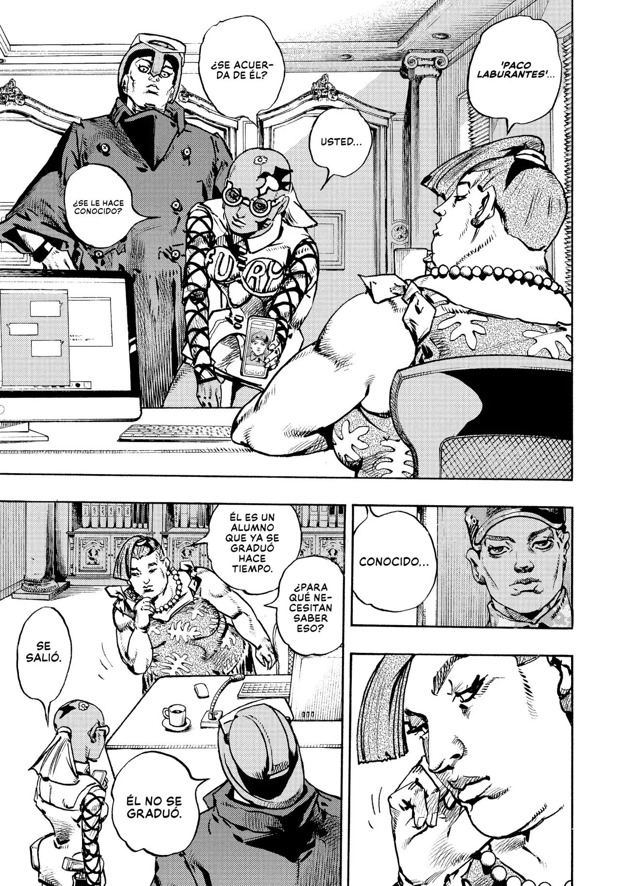 JoJo's Bizarre Adventure Parte 9: The JoJoLands Capitulo 22: Cobrando la deuda de Dolphin Bank: Parte 1 página 21