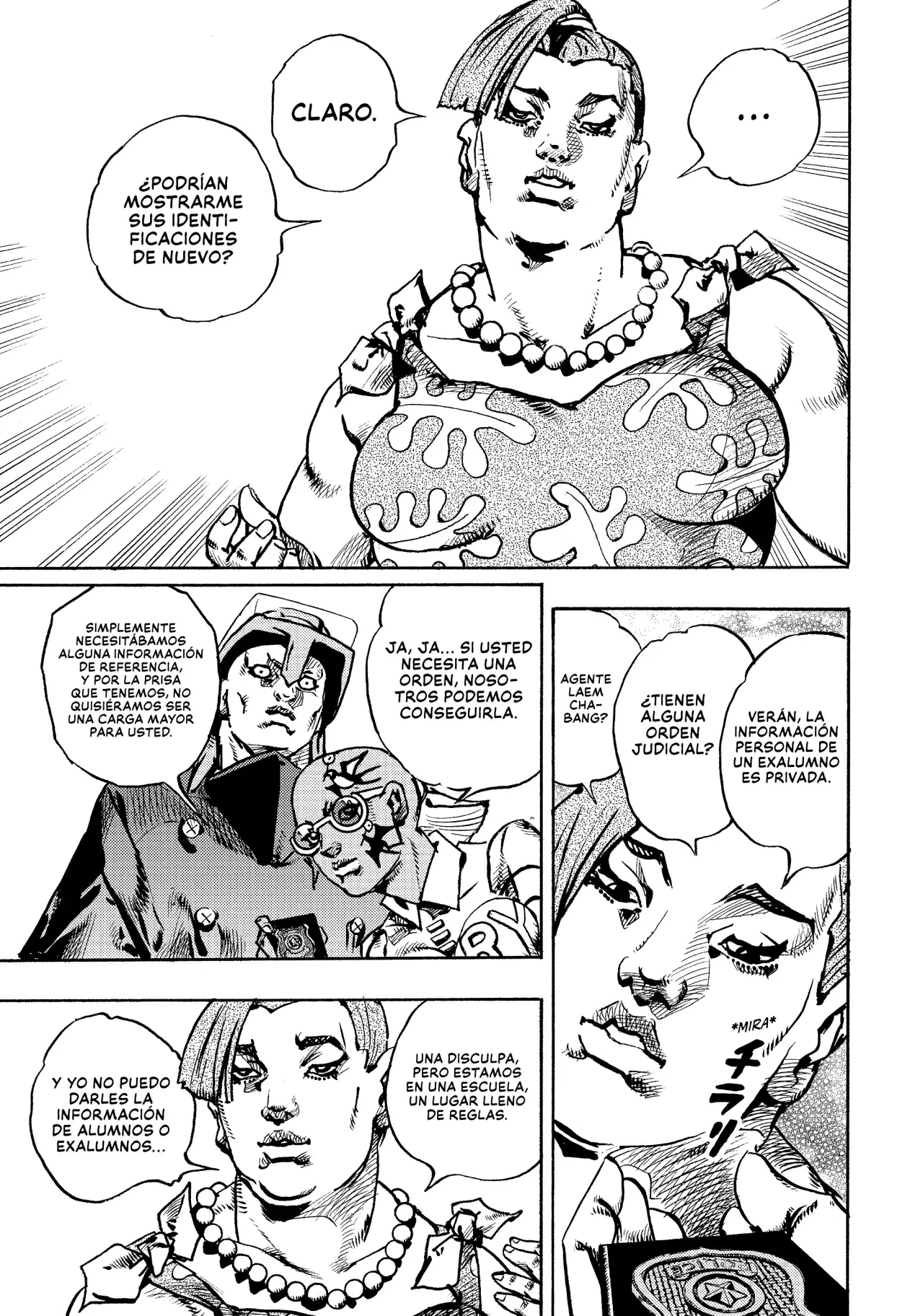 JoJo's Bizarre Adventure Parte 9: The JoJoLands Capitulo 22: Cobrando la deuda de Dolphin Bank: Parte 1 página 23