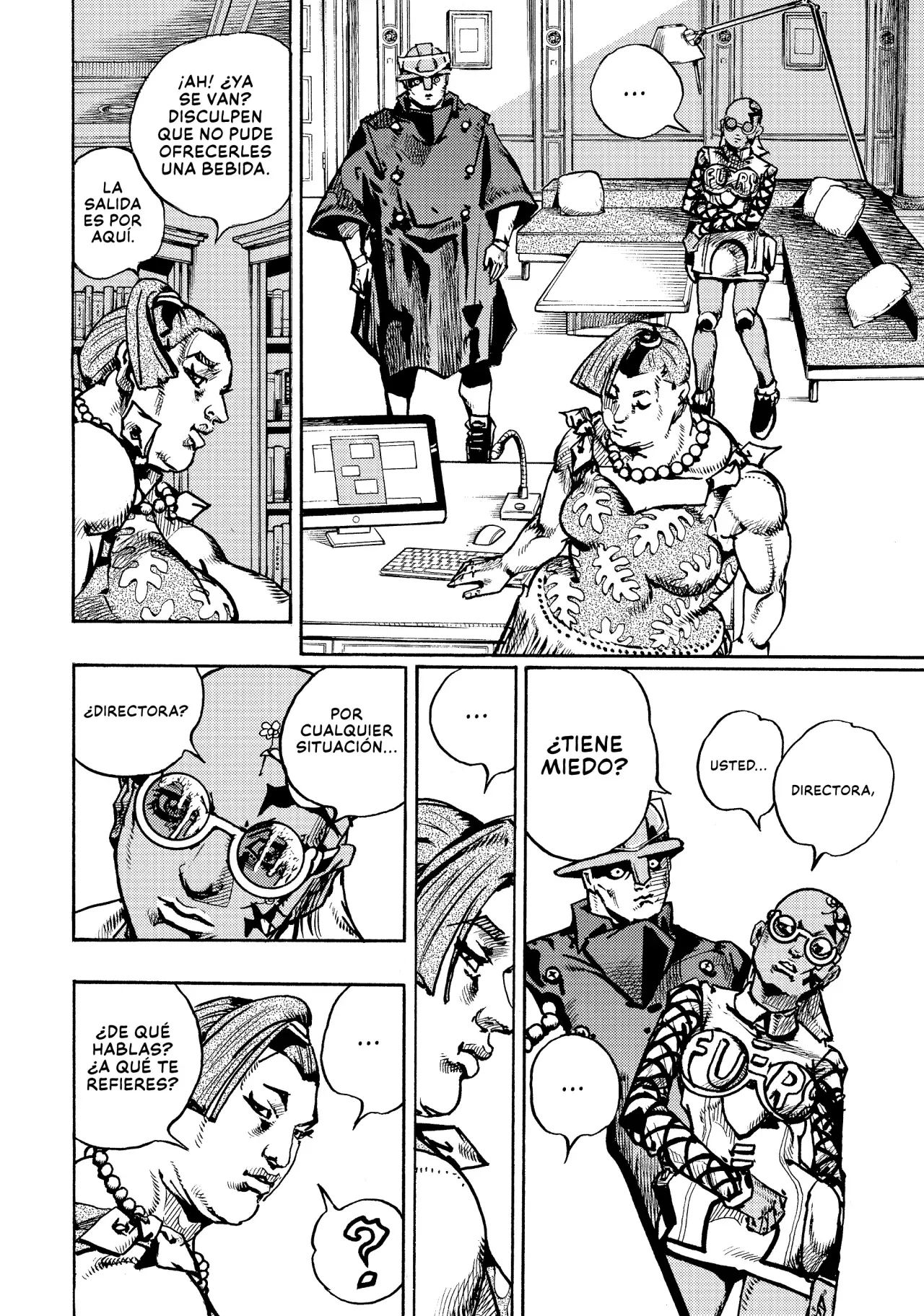 JoJo's Bizarre Adventure Parte 9: The JoJoLands Capitulo 22: Cobrando la deuda de Dolphin Bank: Parte 1 página 24