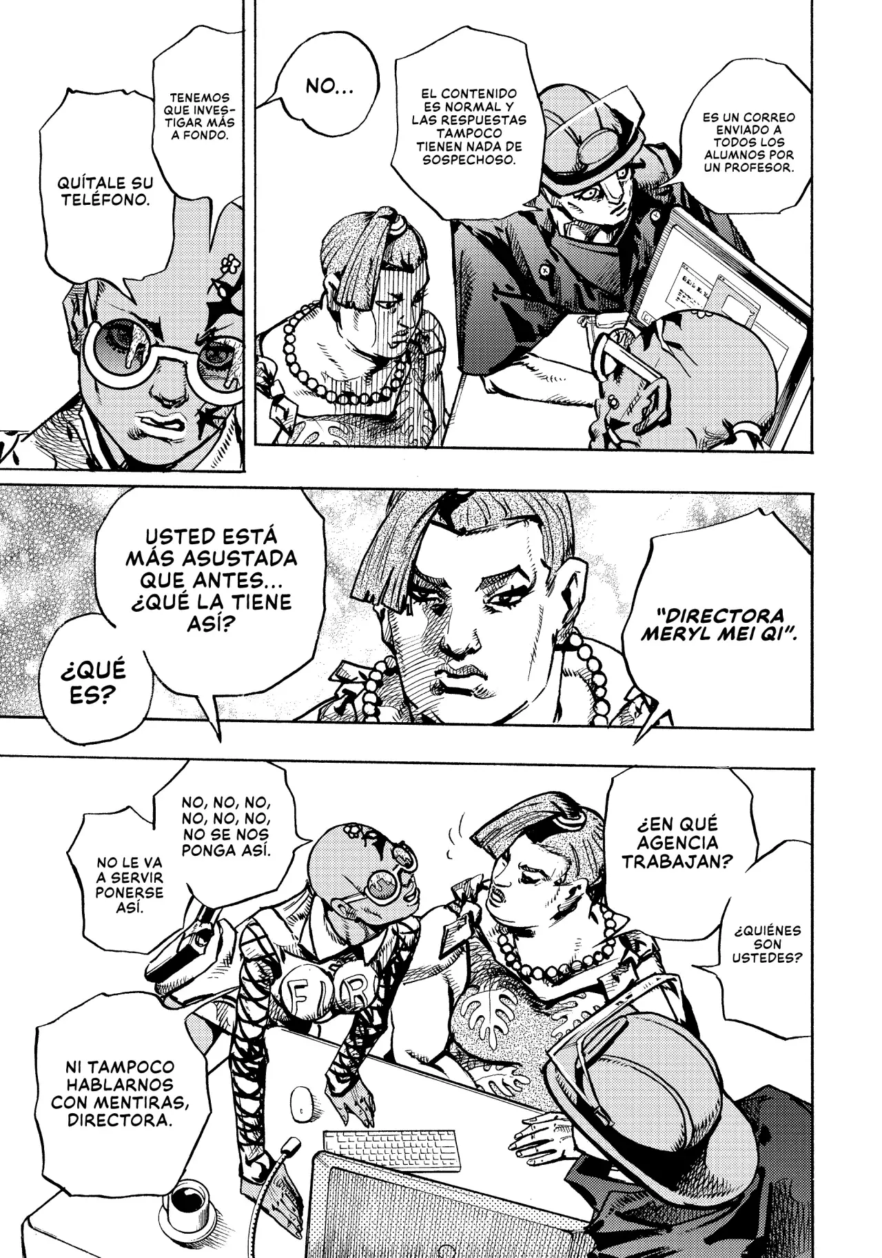 JoJo's Bizarre Adventure Parte 9: The JoJoLands Capitulo 22: Cobrando la deuda de Dolphin Bank: Parte 1 página 30